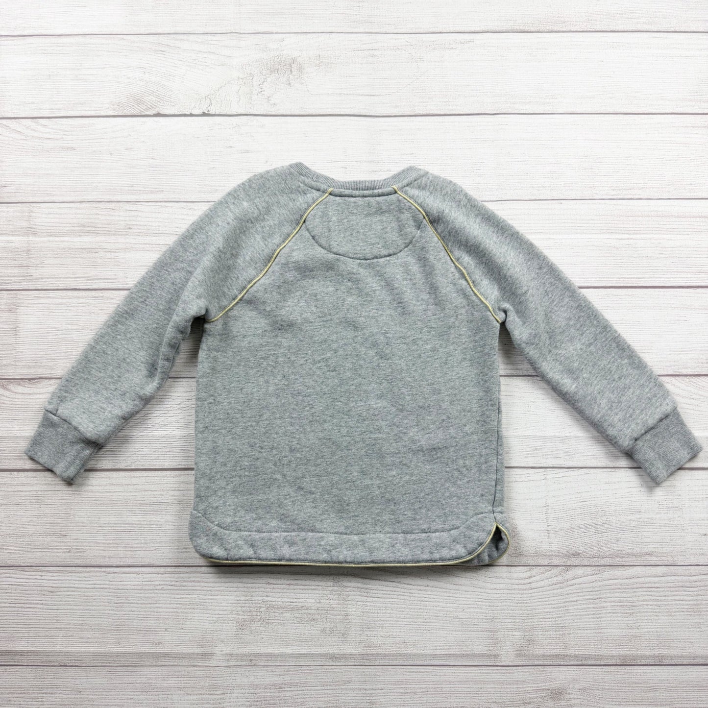 Boden Girls Sweatshirt Raglan Pullover Pegasus Appliqué Cozy Top 7-8