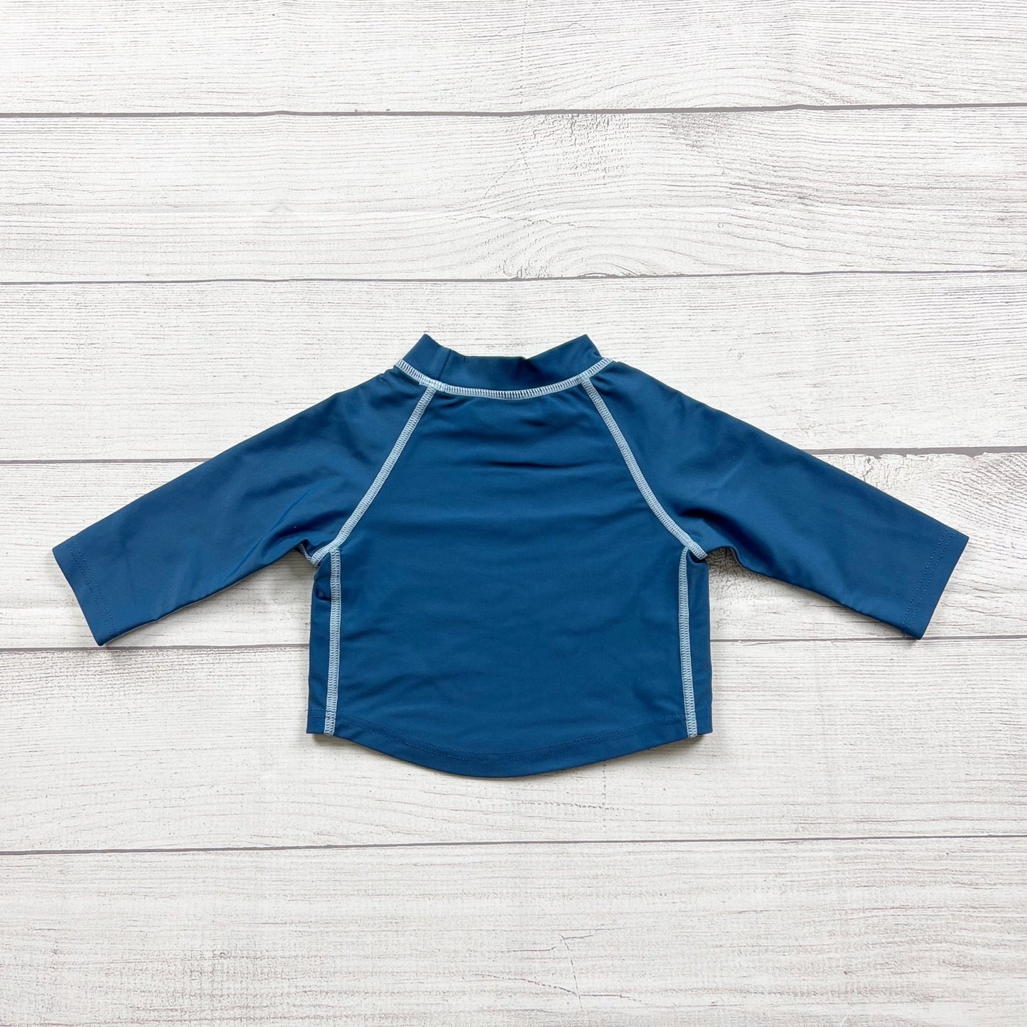 iPlay Baby Rash Guard Swim Shirt UPF 50+ Blue Long Sleeve Swim Top 6 Months