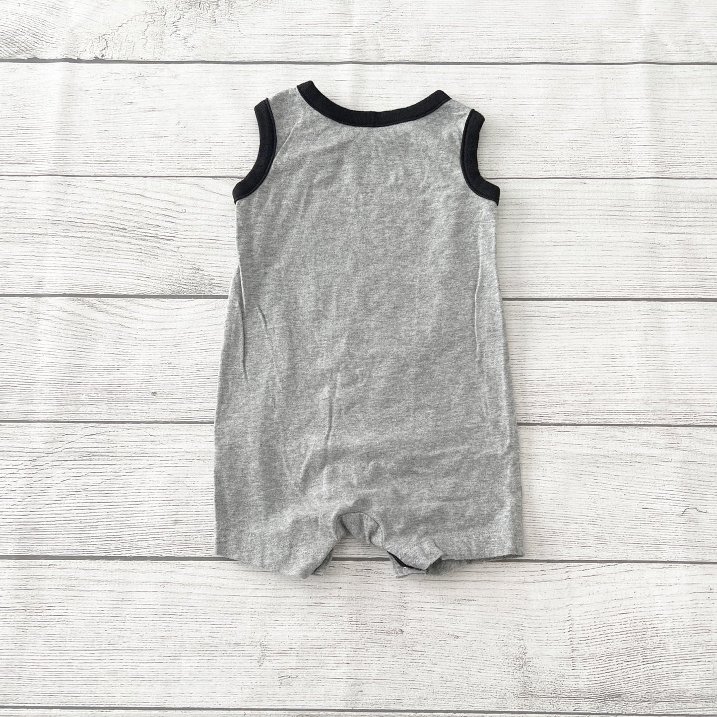 Wonder Nation Baby Boy “Cool Dude” Romper Sleeveless One Piece 9-12 Months