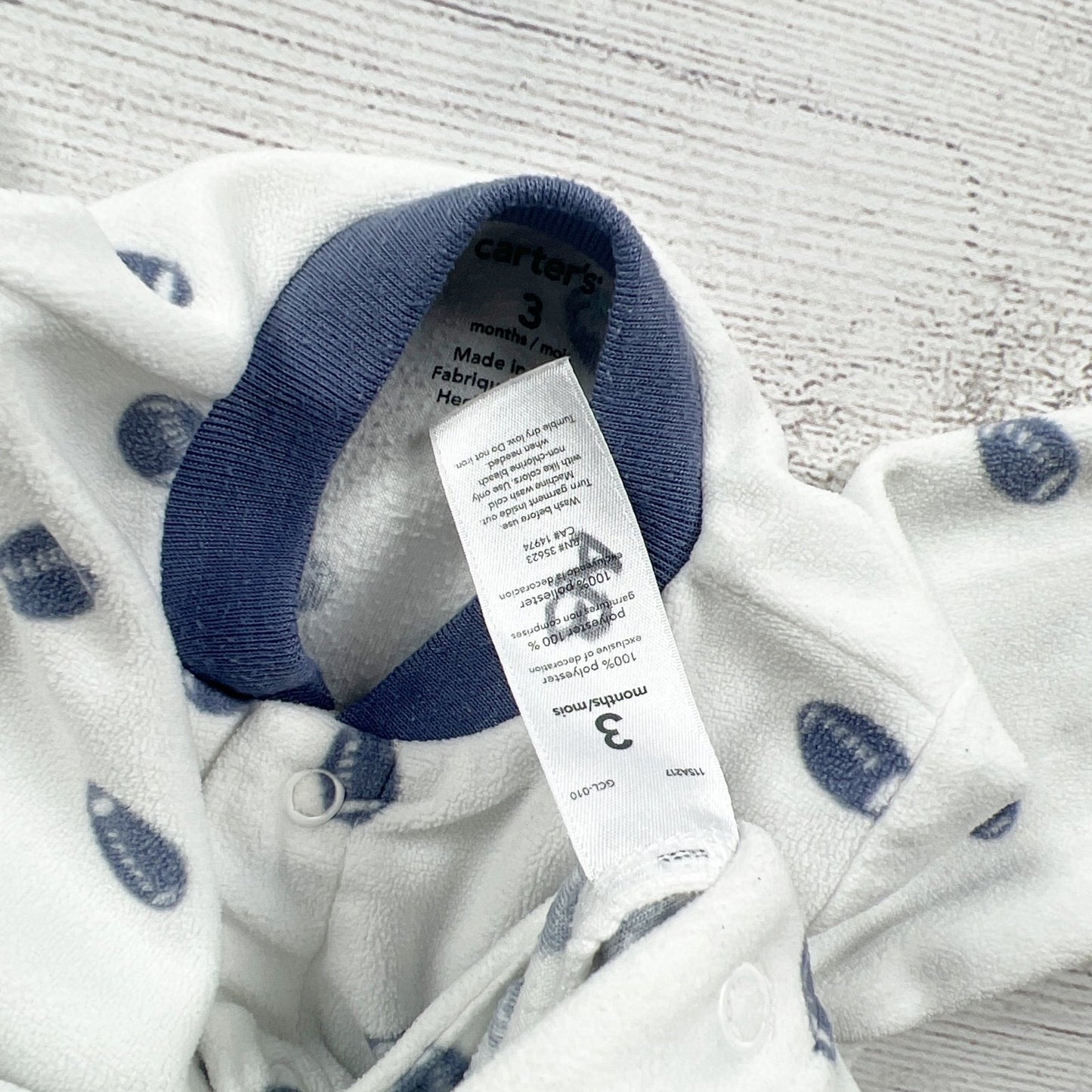 0-3M | Print Pajamas