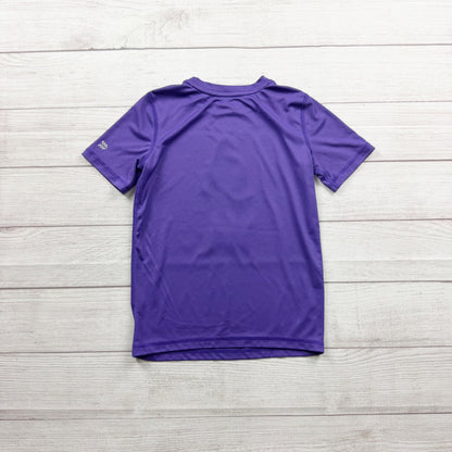 All In Motion Purple Short Sleeve Mountain Graphic Active T-Shirt S 6-7
