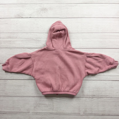Champion Toddler Girls Pink Logo Hoodie Soft Comfortable Pullover Sweatshirt 2T