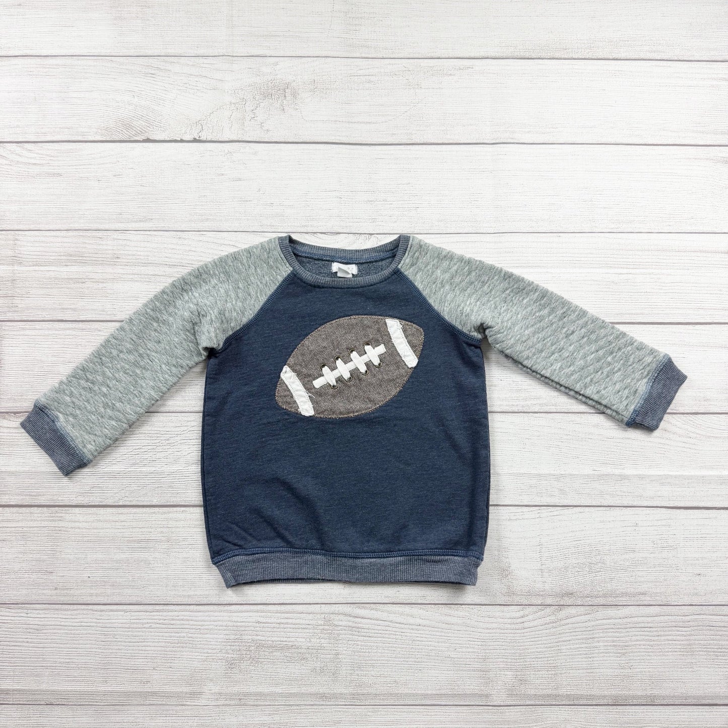 4T | Quilted Crewneck