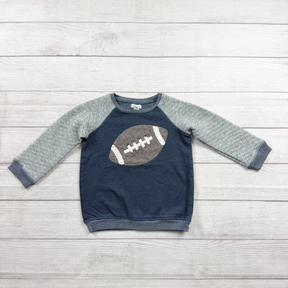 4T | Quilted Crewneck