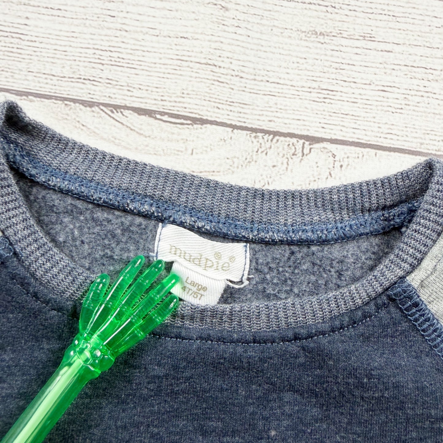 4T | Quilted Crewneck