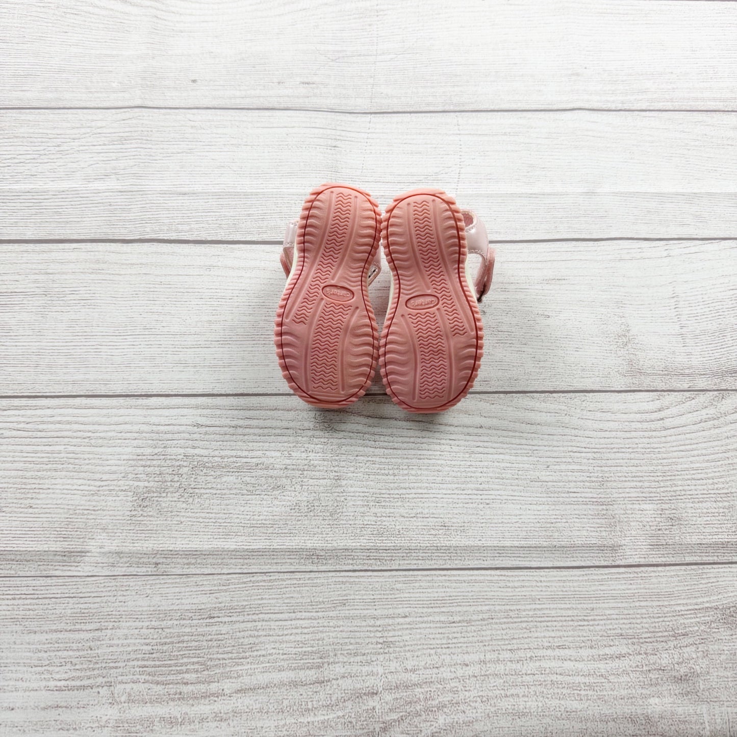 Carter’s Pink Iridescent Sandals Baby Toddler Girl Closed Toe Sandals Summer 5
