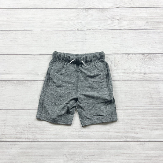 Hanna Andersson Kids Elastic Waist Athletic Shorts Heather Black NWT NIP 2T
