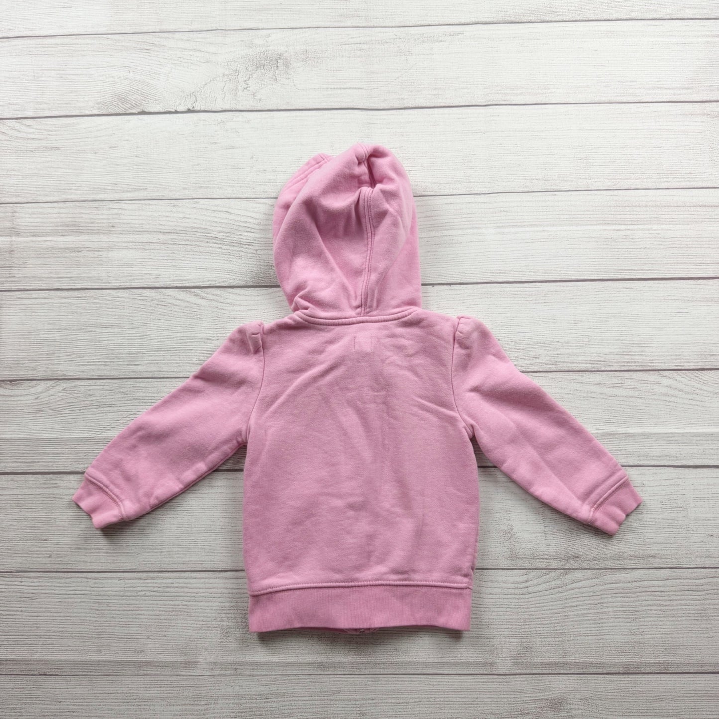 Baby Gap Pink Zip Up Hoodie Sweatshirt Casual Playtime Outerwear 2T