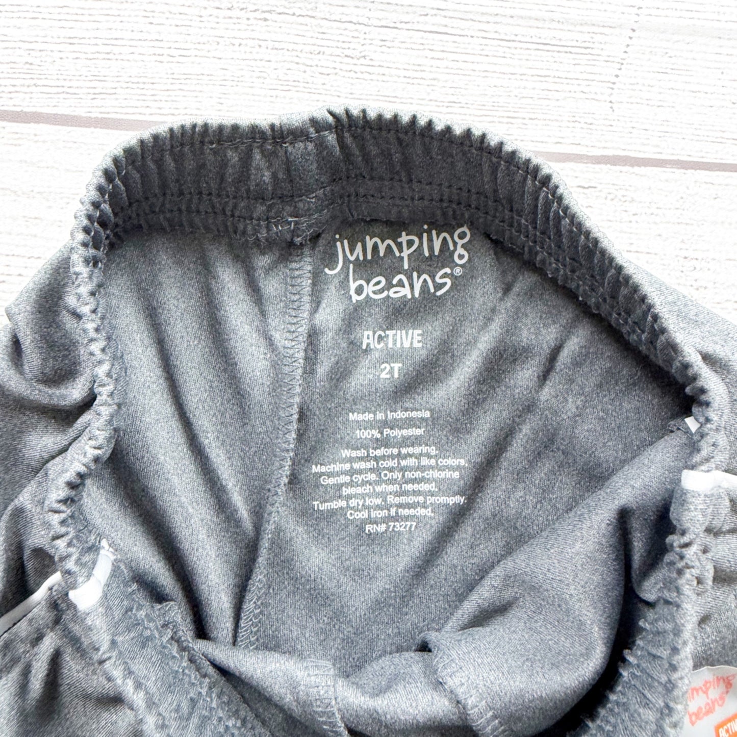 Jumping Beans Boys Active Shorts Gray Lightweight Durable Stylish NWT 2T