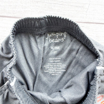 Jumping Beans Boys Active Shorts Gray Lightweight Durable Stylish NWT 2T