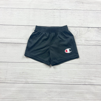 Champion Baby Toddler Athletic Shorts Black Elastic Waist Activewear 18 Months