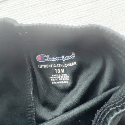 Champion Baby Toddler Athletic Shorts Black Elastic Waist Activewear 18 Months