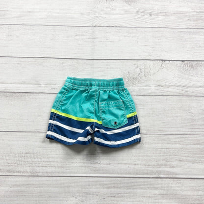 Carter’s Baby Boy Swim Trunks Stripe Board Shorts 6 Months