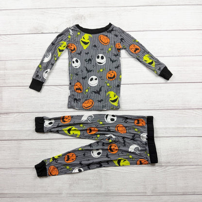 Disney Little Sleepies Nightmare Before Christmas Halloween Pajamas 18-24 Months
