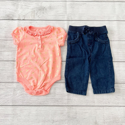 6-9M | Henley Outfit