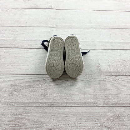 Cat & Jack Lace Up High Top Sneakers Olive Green Navy Toddler Casual Shoes 6
