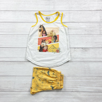 Dreamworks Spirit Kids Pajamas Set Tank Top Shorts Horse 6