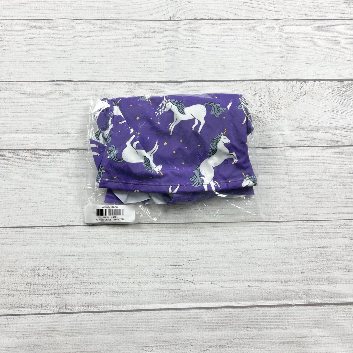 Hanna Andersson Toddler Girl 2 Piece Swimsuit Unicorn Tankini NEW 18-24 Months