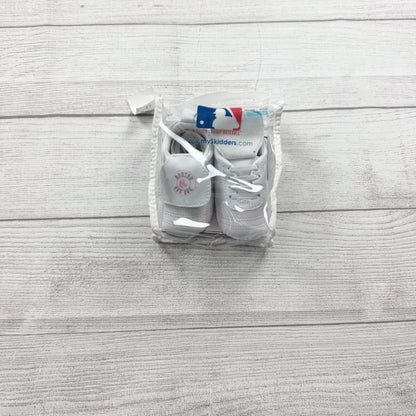 MLB Skidders Baby Shoes Boston Red Sox Soft Sole Sneakers NWT 6-12 Months 3-4