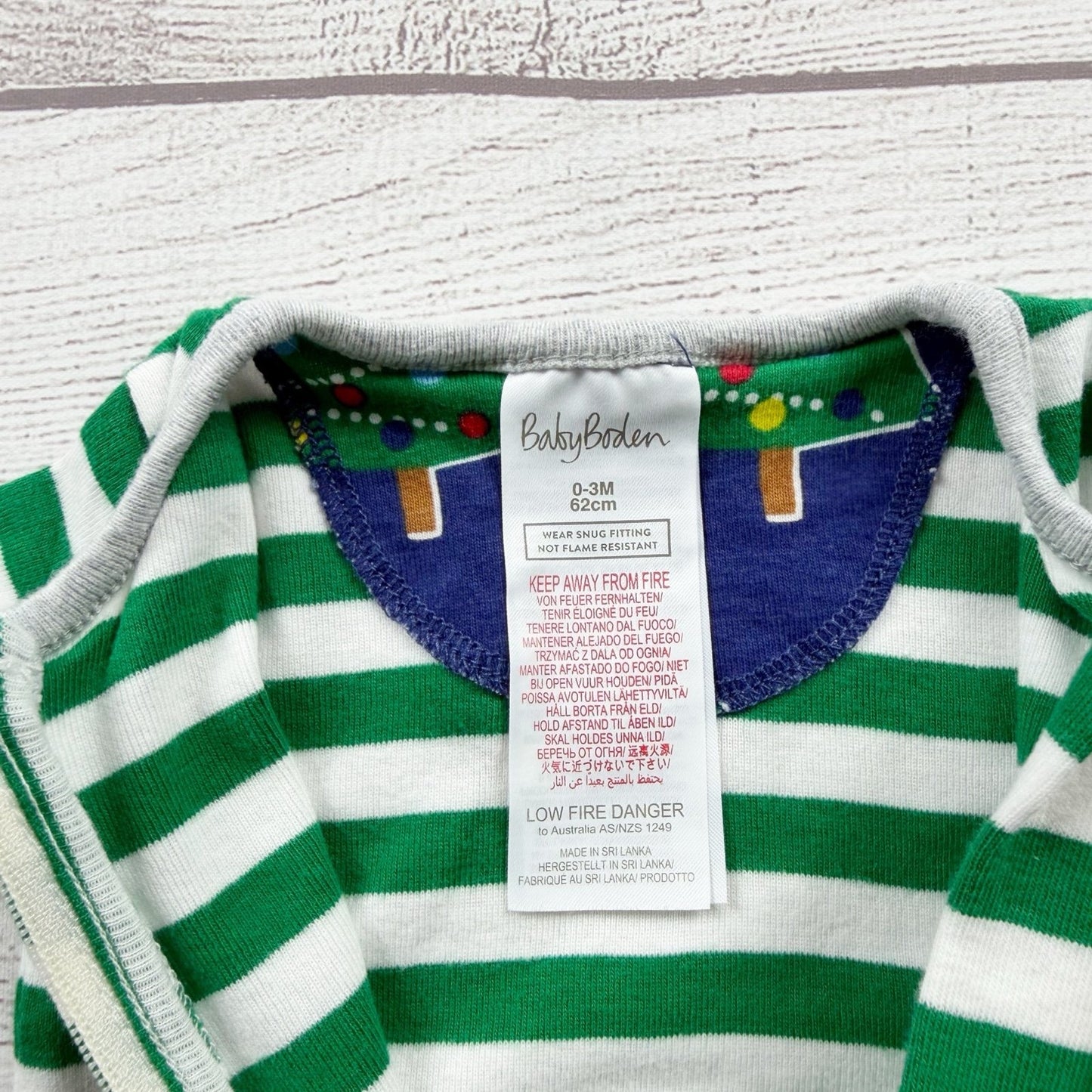 0-3M | Stripe Pajamas