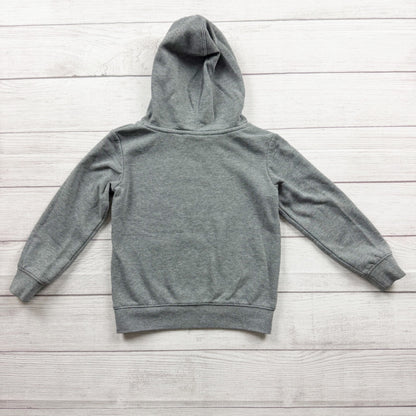 Air Jordan Boys Grey Hoodie Sweatshirt Jumpman Number Print S 5