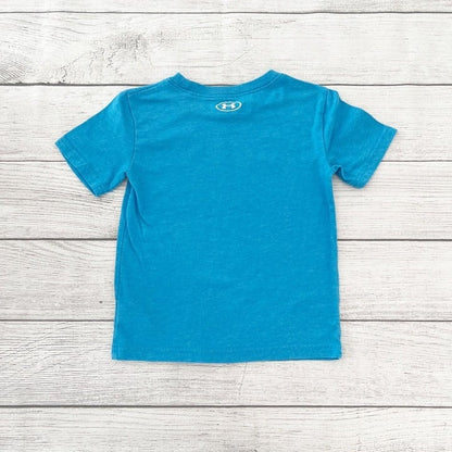 Under Armour Graphic T-Shirt Boys Short Sleeve Logo Tee Athletic Activewear 4