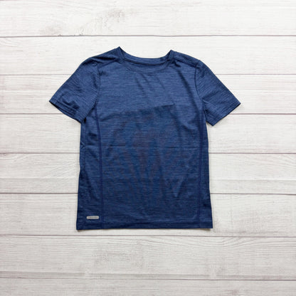 Jumping Beans Amazing Active Tee Boys Polyester Crewneck T-Shirt Navy Blue 8