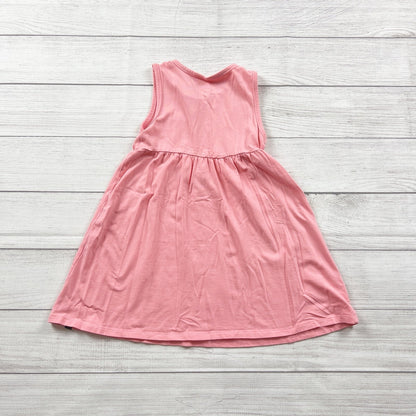 Rags Kids Girls Dress Pink Sleeveless Pocket Twirl Dress 5-6