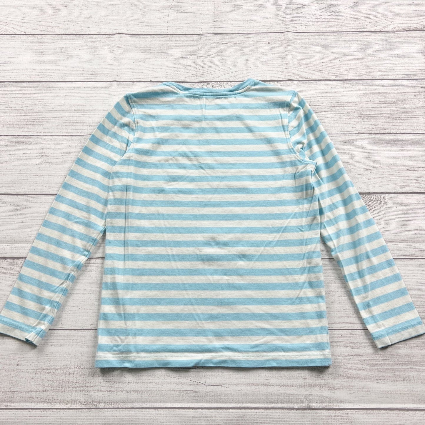 Vineyard Vines Girls Long Sleeve Stripe TeeWhale Graphic Large 14