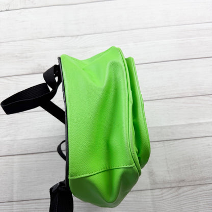 Minecraft Creeper Mini Backpack Kids Green Pixel Block Design Small Zipper Bag