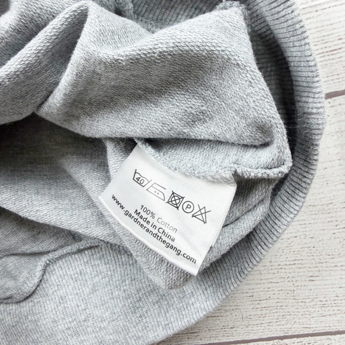 Gardner And The Gang Kids Graphic Sweatshirt Ice Pop Print Grey 4-6 Years Cotton Crewneck