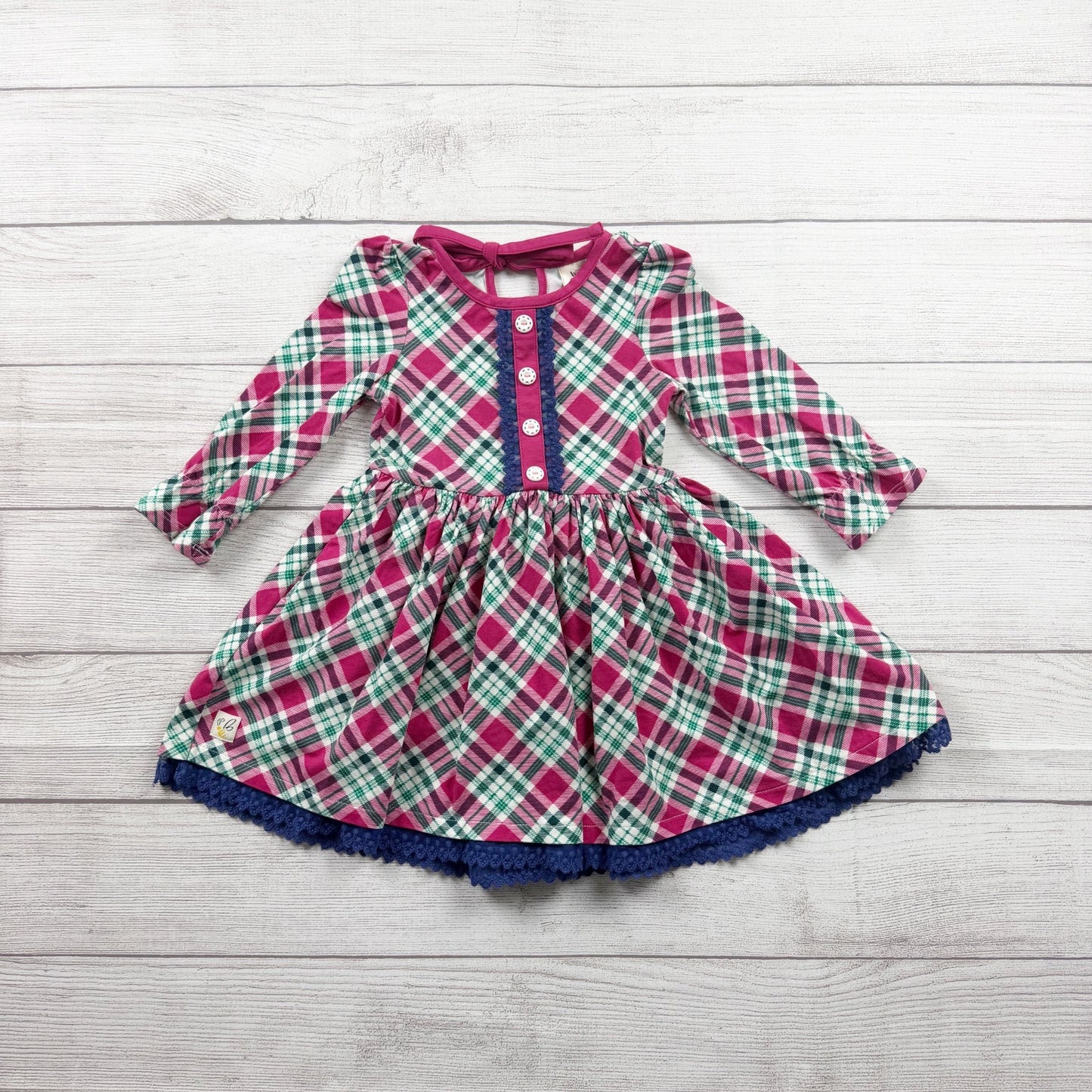 2T | Plaid Dress