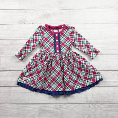 2T | Plaid Dress