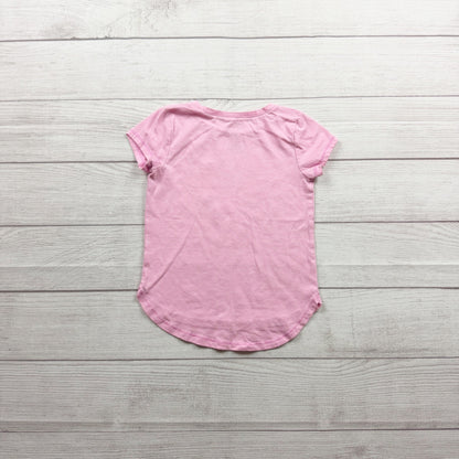 Jumping Beans Softest Tee Pink Bunny Strawberry Sunglasses Graphic Girls 4