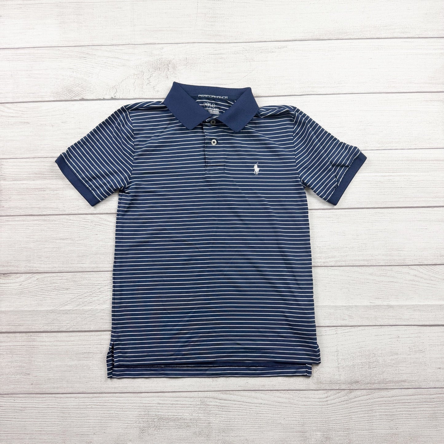 8 | Striped Polo Shirt