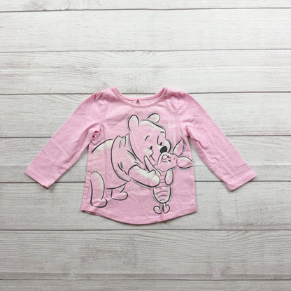 Disney Jumping Beans Baby Long Sleeve Shirt Winnie The Pooh Graphic 12-18 Months
