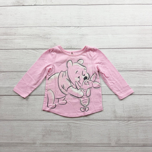Disney Jumping Beans Baby Long Sleeve Shirt Winnie The Pooh Graphic 12-18 Months