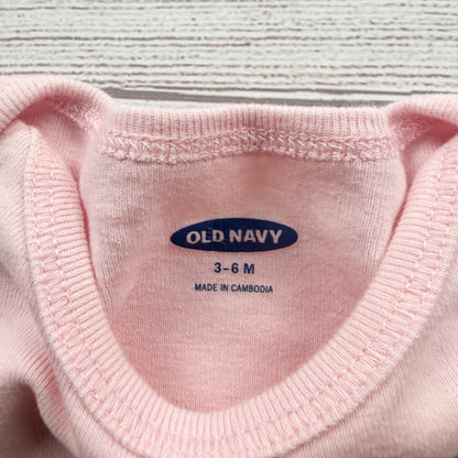 Old Navy Graphic Baby Bodysuit "Strong Girls Make A Strong World" 3-6 Months