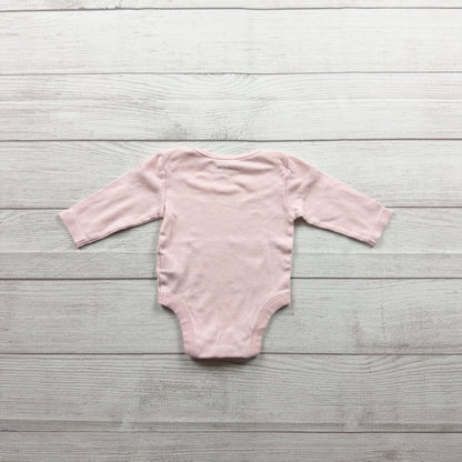 Old Navy Graphic Baby Bodysuit "Strong Girls Make A Strong World" 3-6 Months