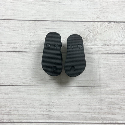 Cat & Jack Black Flip Flops Sandals Kids Toddler 5-6