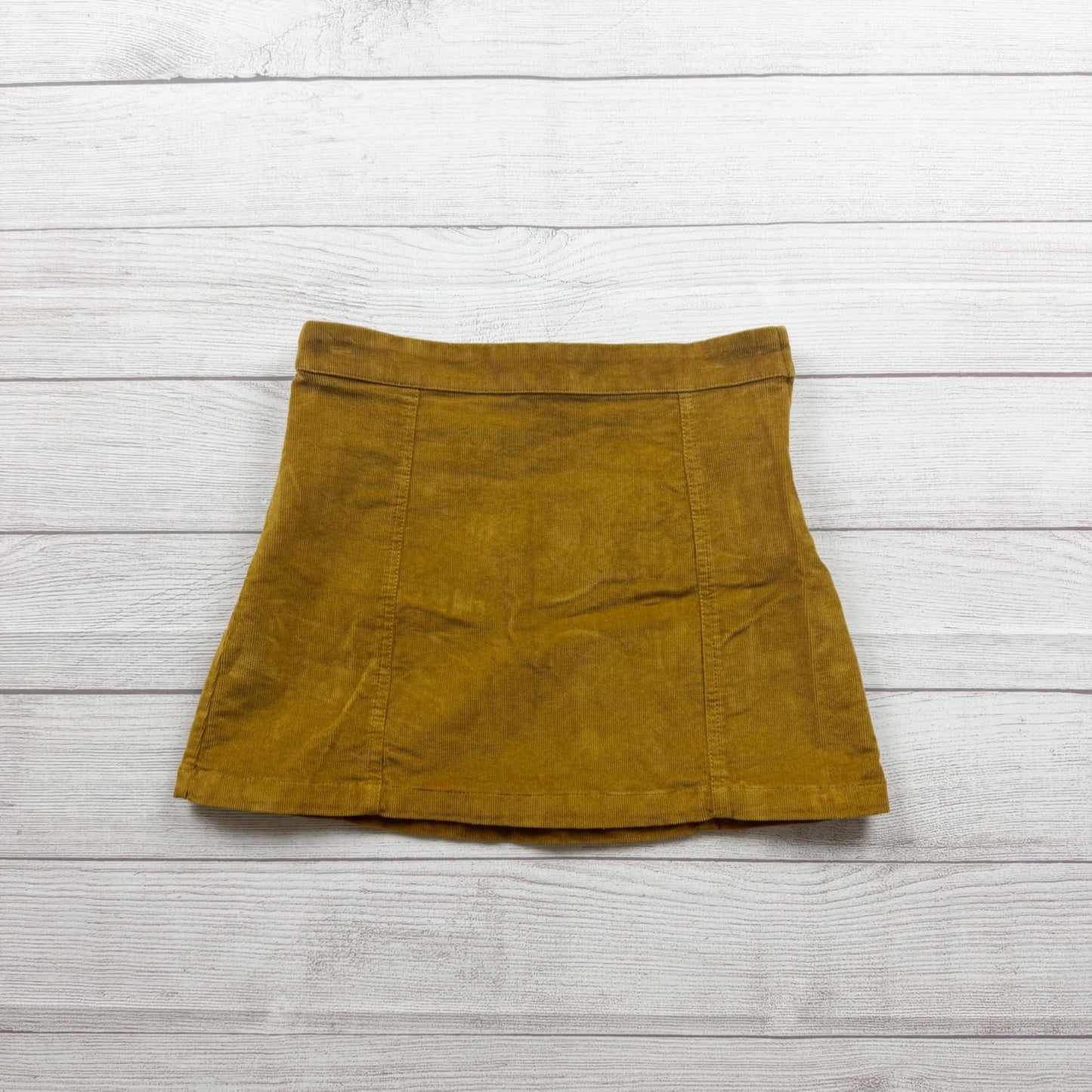 Crewcuts Corduroy A-Line Mustard Yellow Girls Skirt Classic Design 12