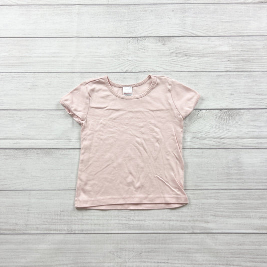 Hanna Andersson Girls Pink Short Sleeve T-Shirt Pima Cotton Tee 5