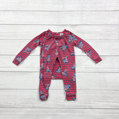 Baby Gap x Marvel Spider-Man Pajama Set Red Navy Striped 2-Piece PJs 2T
