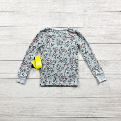 Laura Ashley Girls Pajama Set Floral 2 Piece Long Sleeve Top + Pants NWT 4T