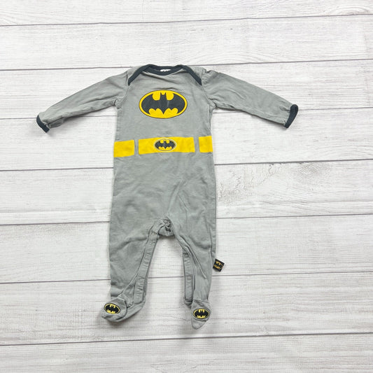 DC Comics Batman Baby Footed Sleeper Long Sleeve Pajamas 0-6 Months