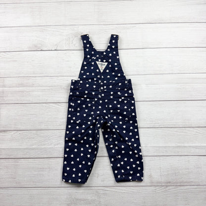 9-12M | Print Overalls