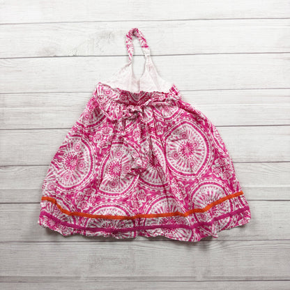 The Children's Place Vintage Sleeveless Halter Dress Lightweight Cotton Blend 6