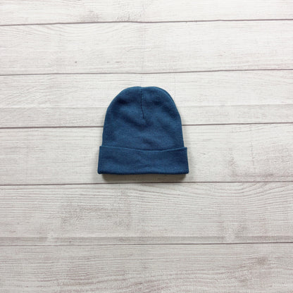 Knit Beanie Embroidered Football Patch Warm Winter Hat Toddler Unisex One Size