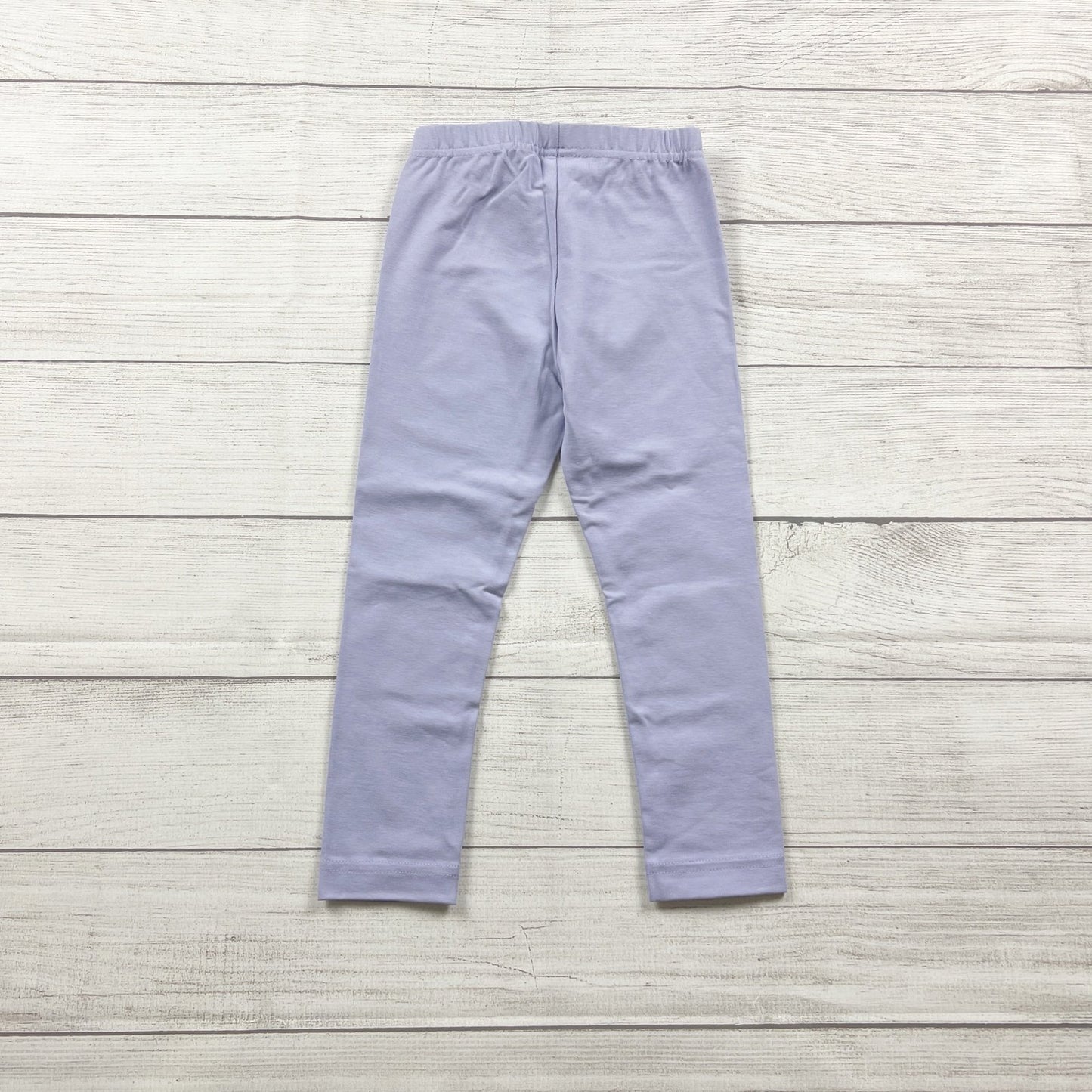 Hanna Andersson Girls Lavender Leggings Classic Stretch Pants NEW 4