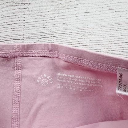 Primary Girls Pink Bike Cotton Blend Shorts Stretchy Comfortable Fit 6-7